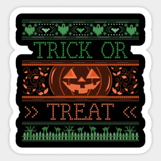 Trick or Treat Sticker